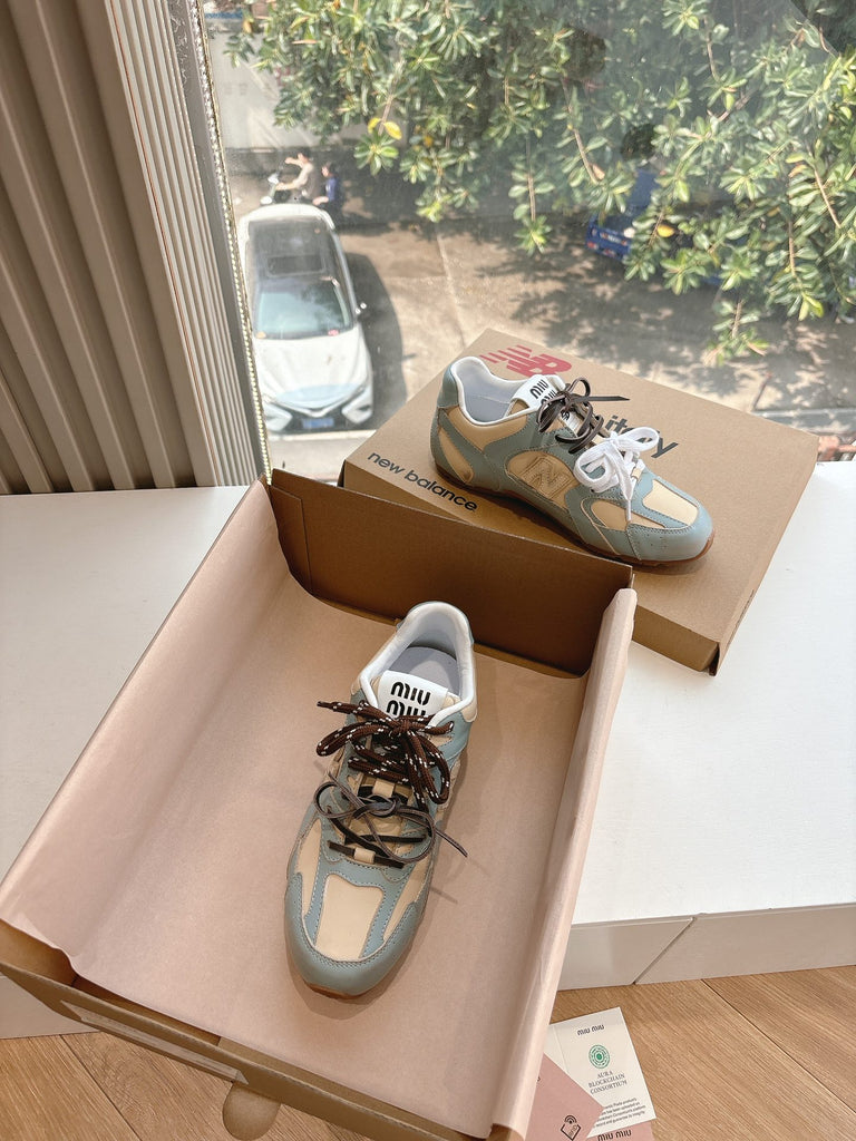 Pastel Panel Low-Top Trainers – Pre-Order