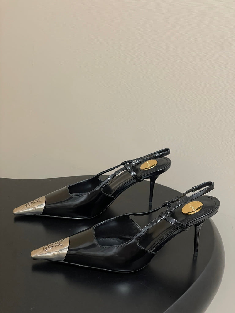 PRE-ORDER BLACK POINTED SHOES