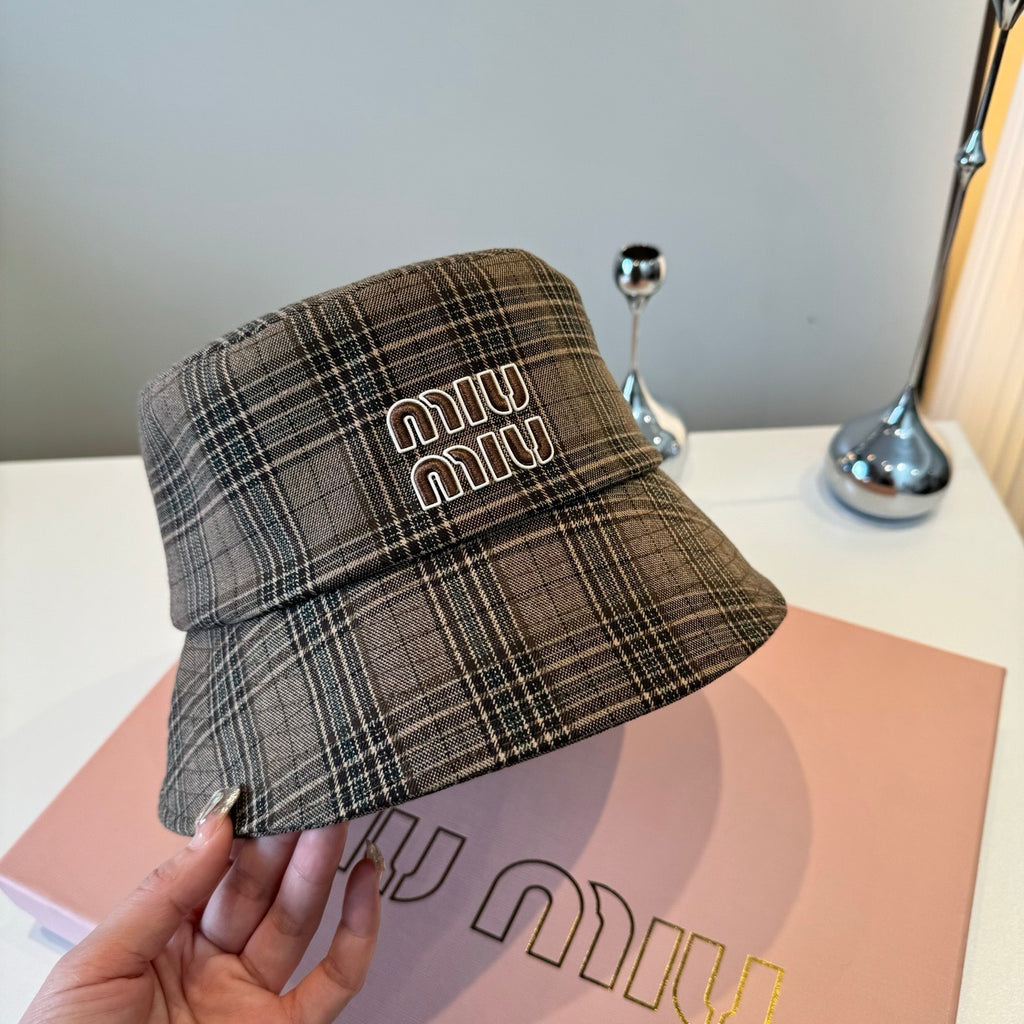PRE-ORDER CHECKED HAT