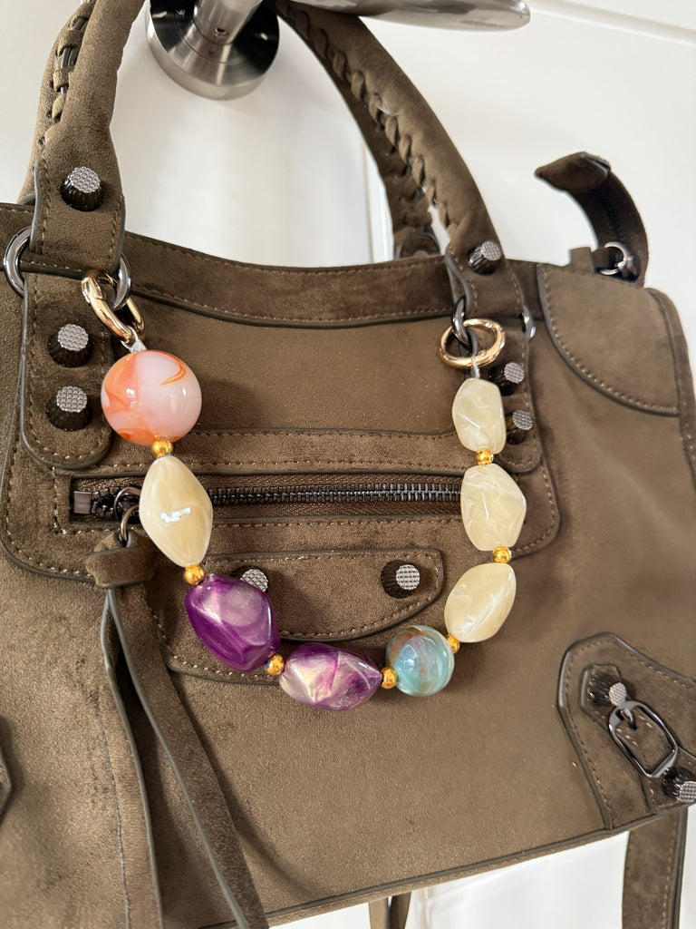 Stone Bag Charm