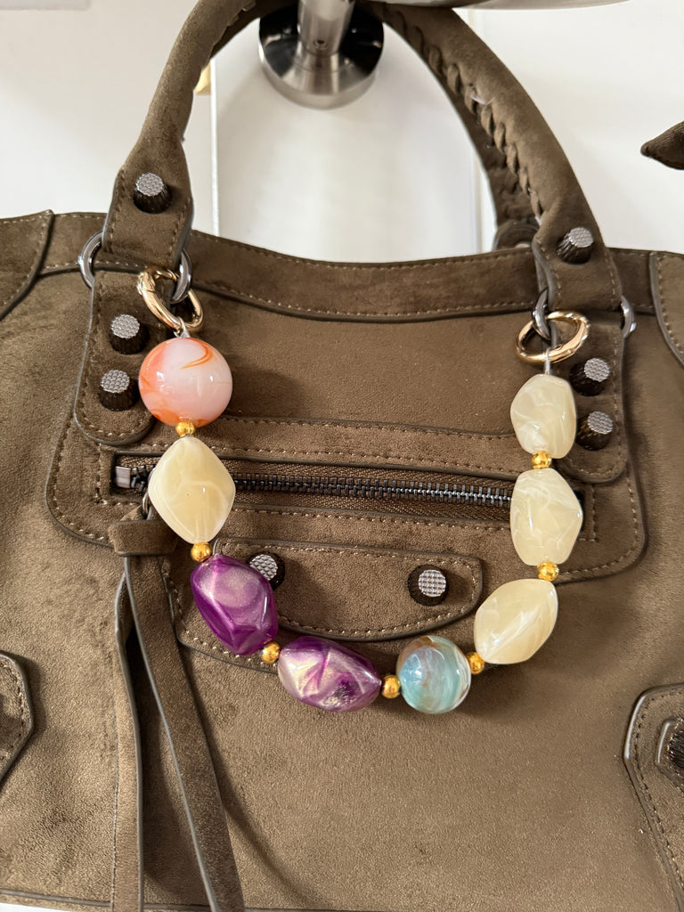 Stone Bag Charm