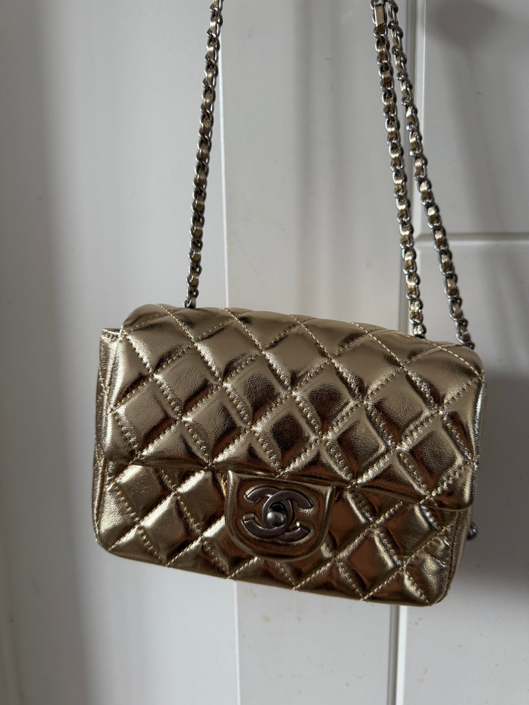 Gold Metallic Bag