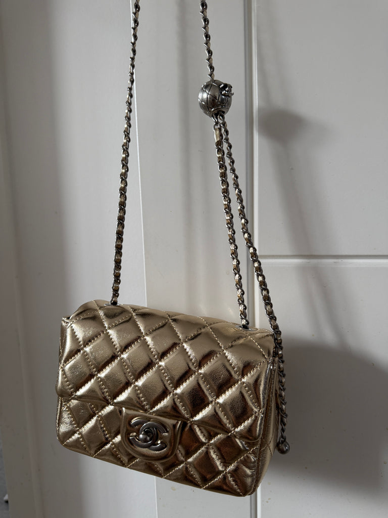 Gold Metallic Bag