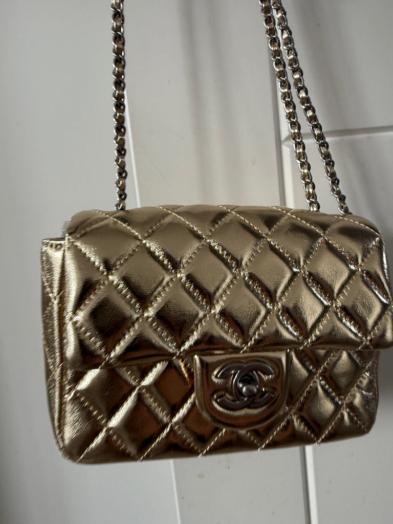 Gold Metallic Bag
