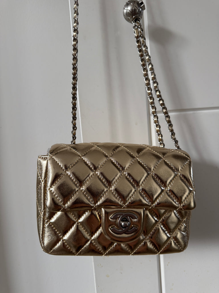 Gold Metallic Bag