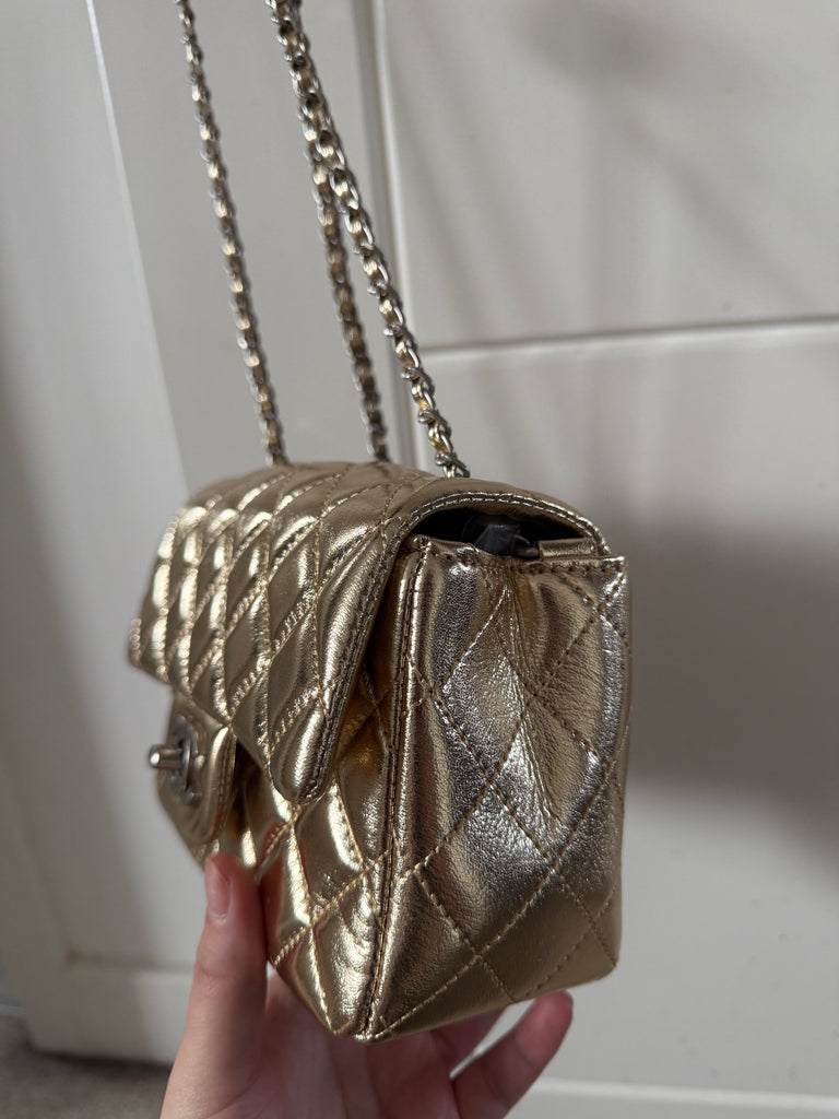 Gold Metallic Bag