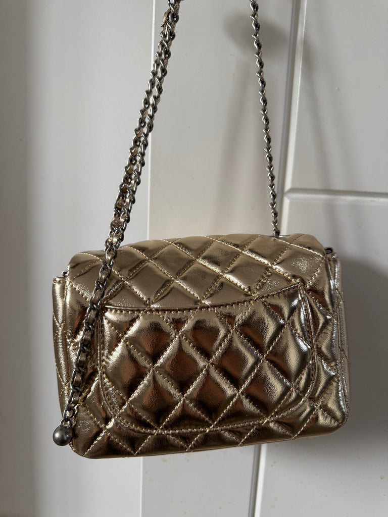Gold Metallic Bag