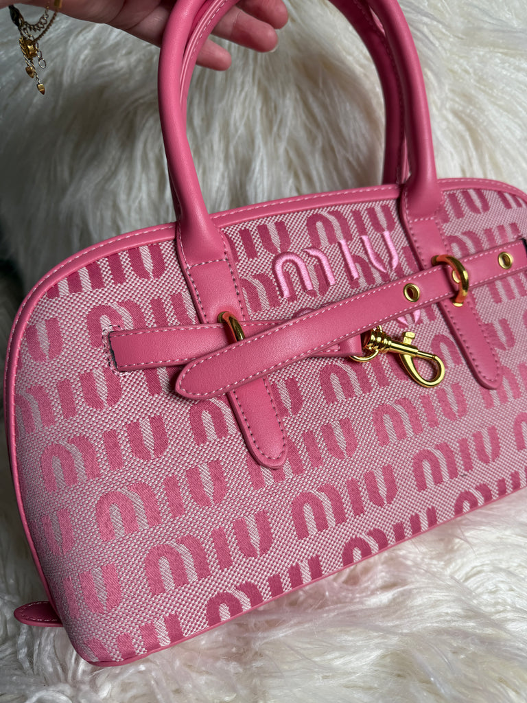 Pink Retro Tote Bag