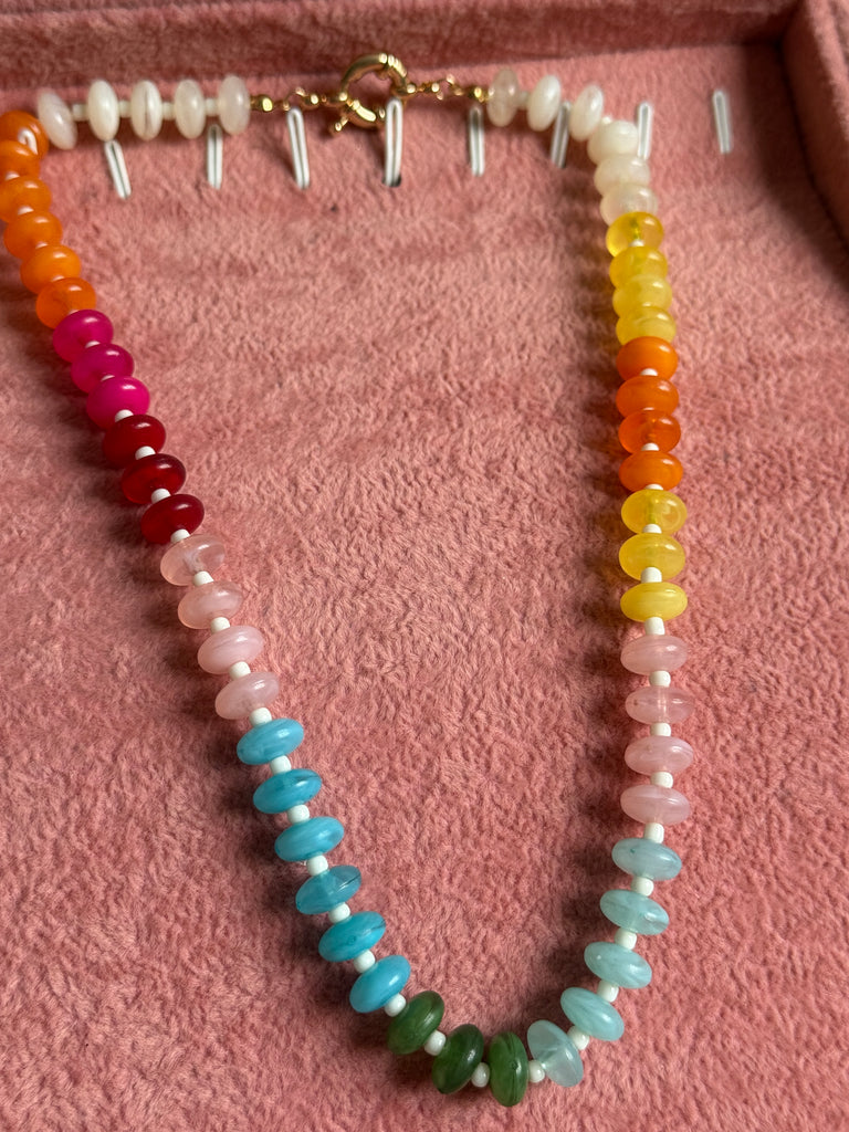 Multi-Colour Beaded Necklace
