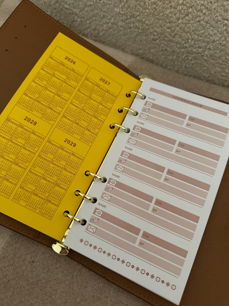 Canvas Agenda Cover