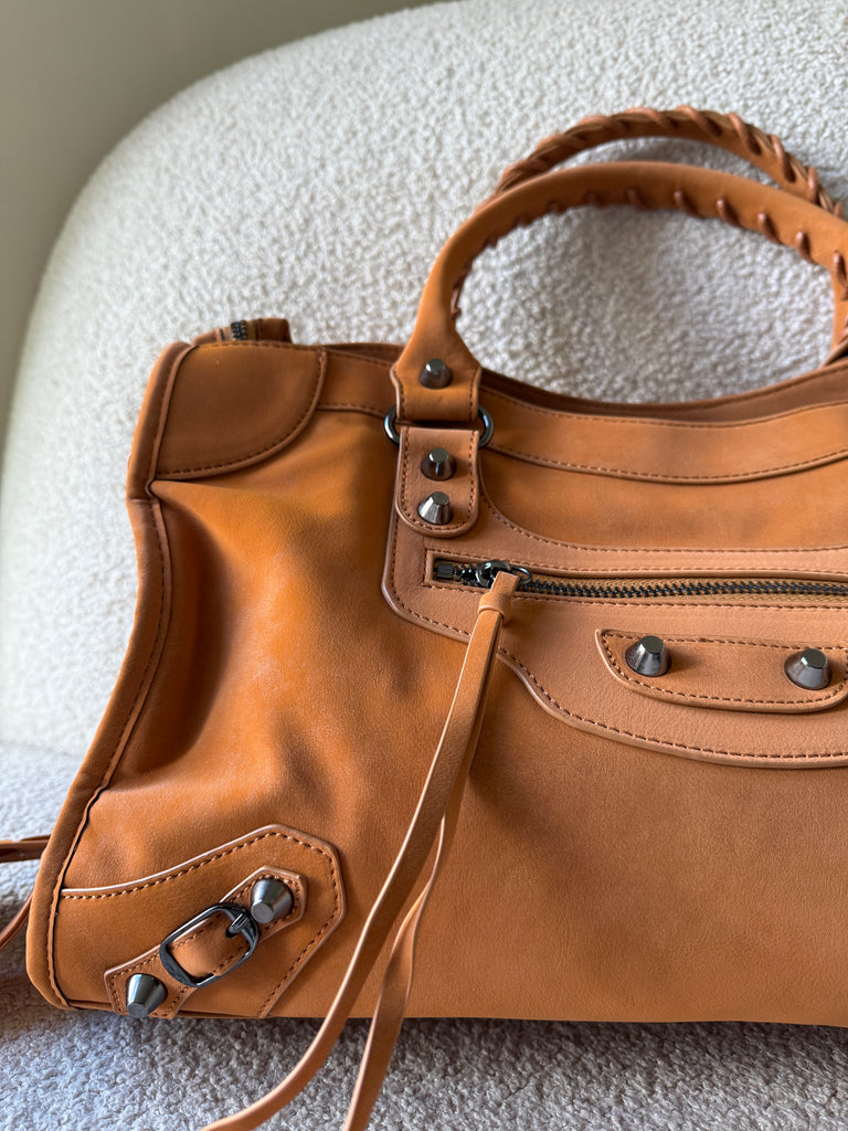 Town Girl Bag in Tan