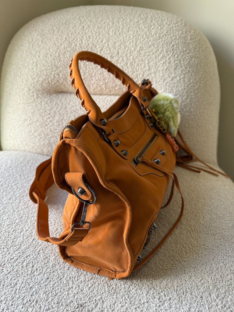 Town Girl Bag in Tan