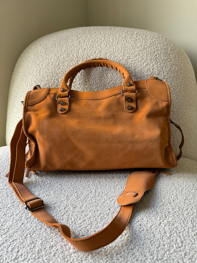 Town Girl Bag in Tan