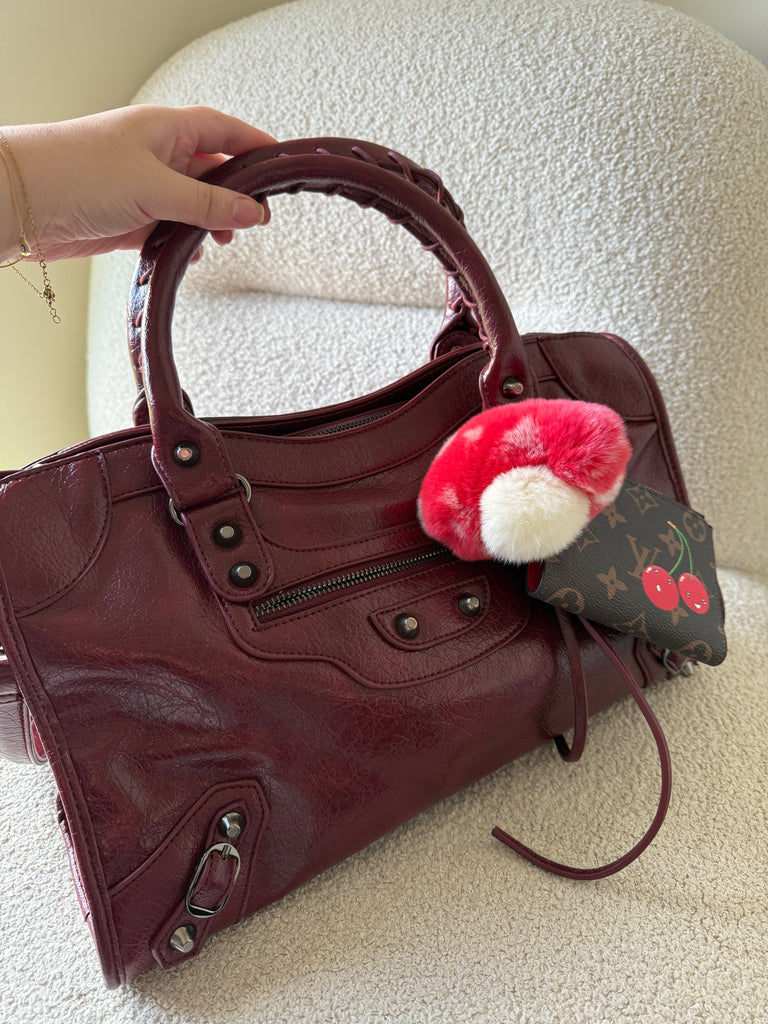 Town Girl Bag in Burgundy