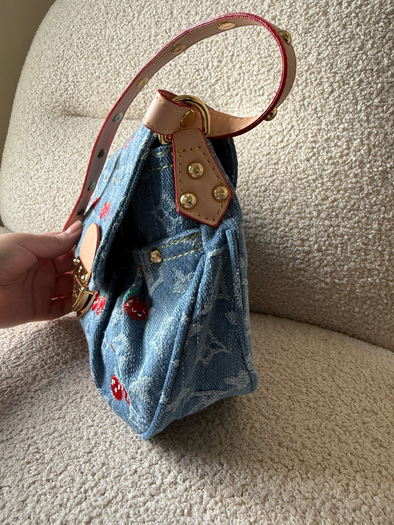 Vintage Denim Handbag