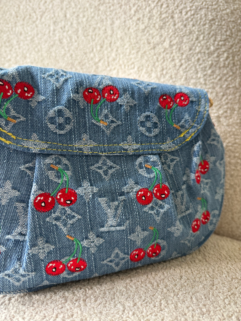Vintage Denim Handbag