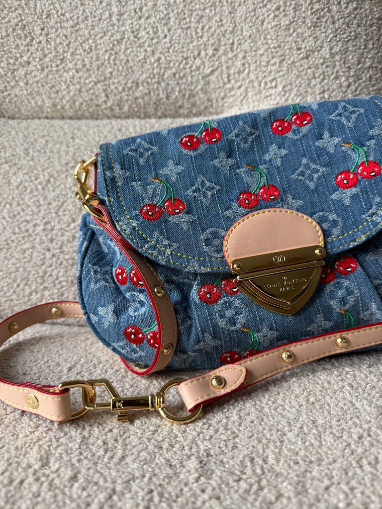 Vintage Denim Handbag