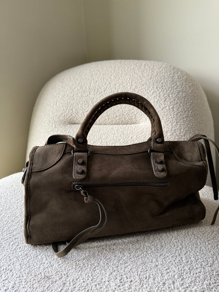 Town Girl Bag in Wasteland Green