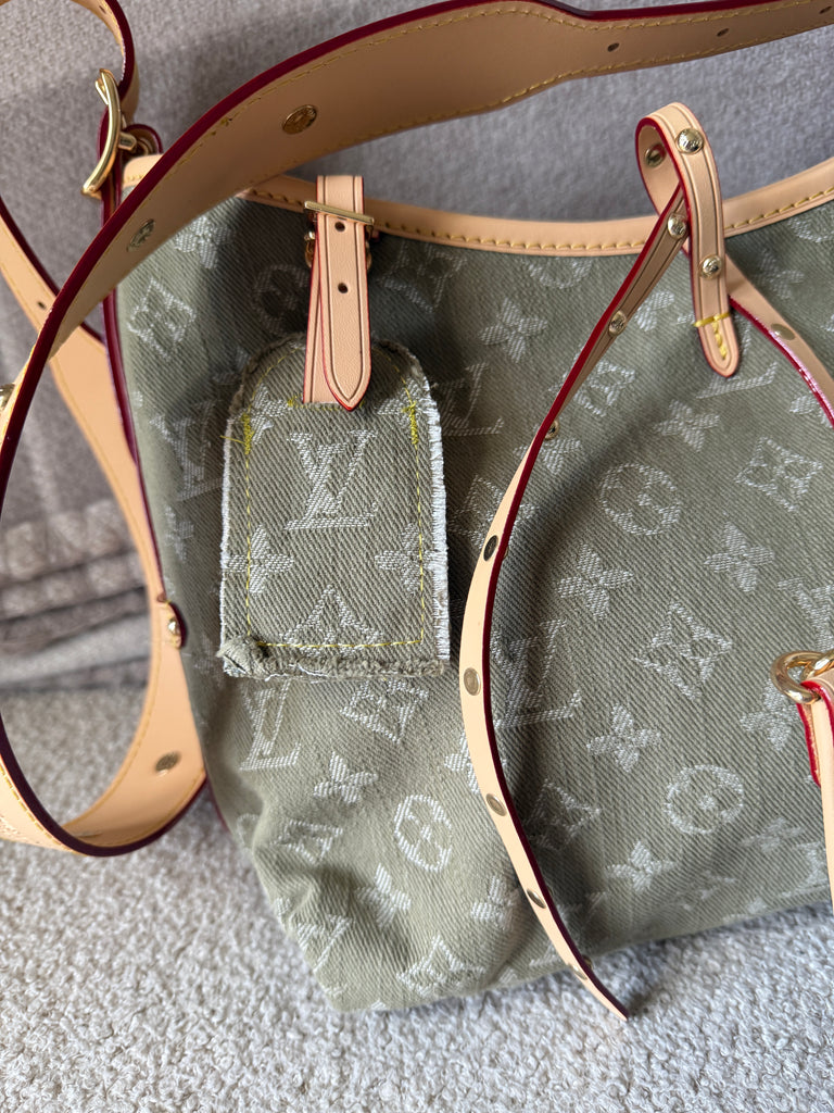 Khaki Denim Bag