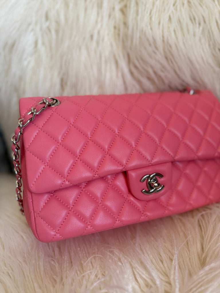 Bubblegum Pink Chain Bag