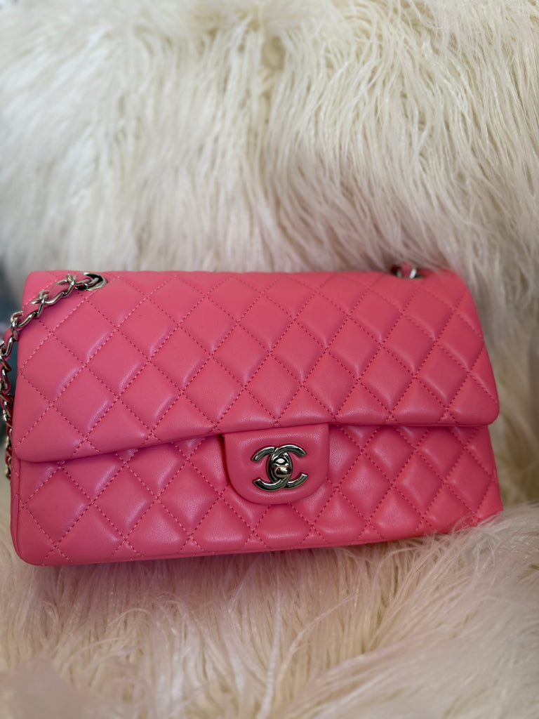 Bubblegum Pink Chain Bag