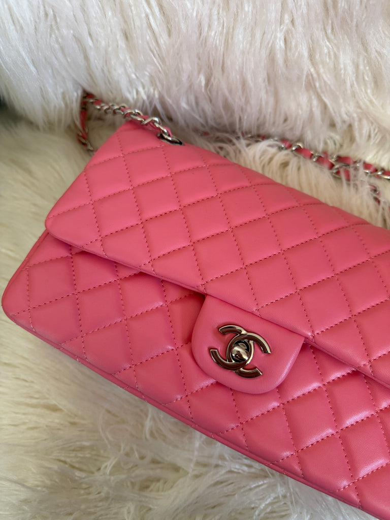 Bubblegum Pink Chain Bag