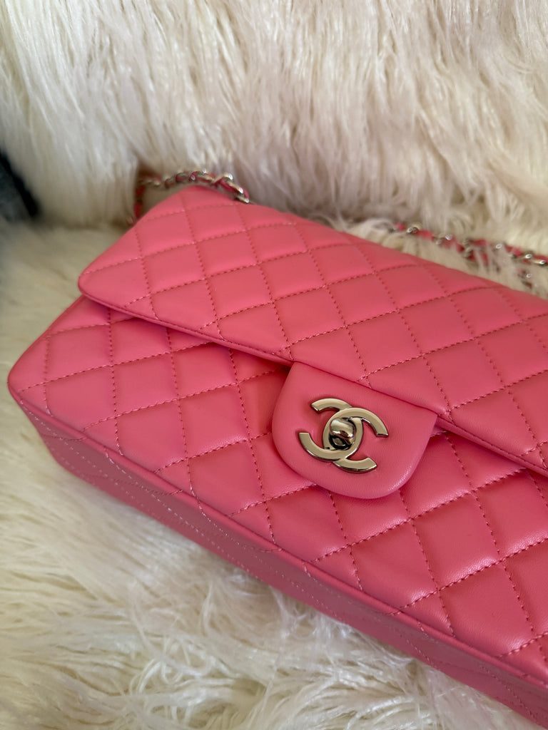 Bubblegum Pink Chain Bag