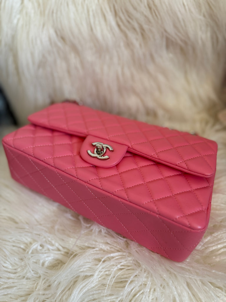 Bubblegum Pink Chain Bag