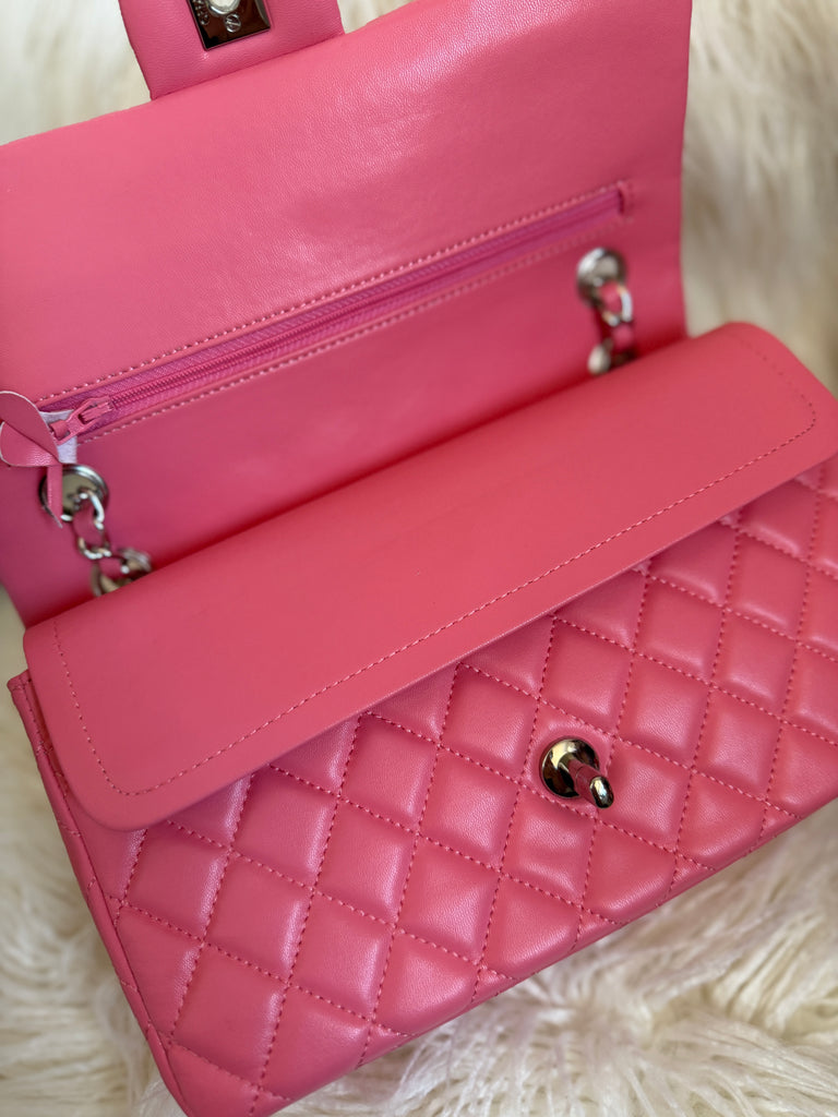 Bubblegum Pink Chain Bag