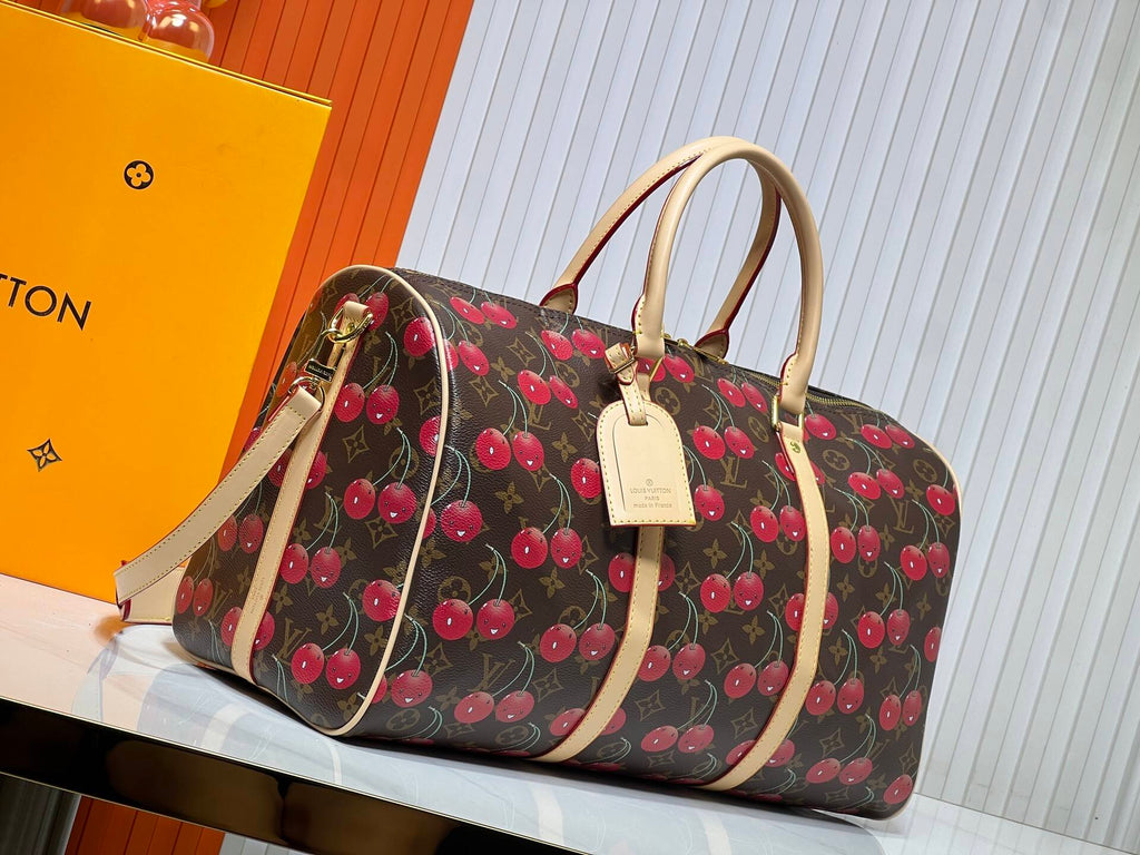 Pre-Order | Cherry Travel Holdall Bag