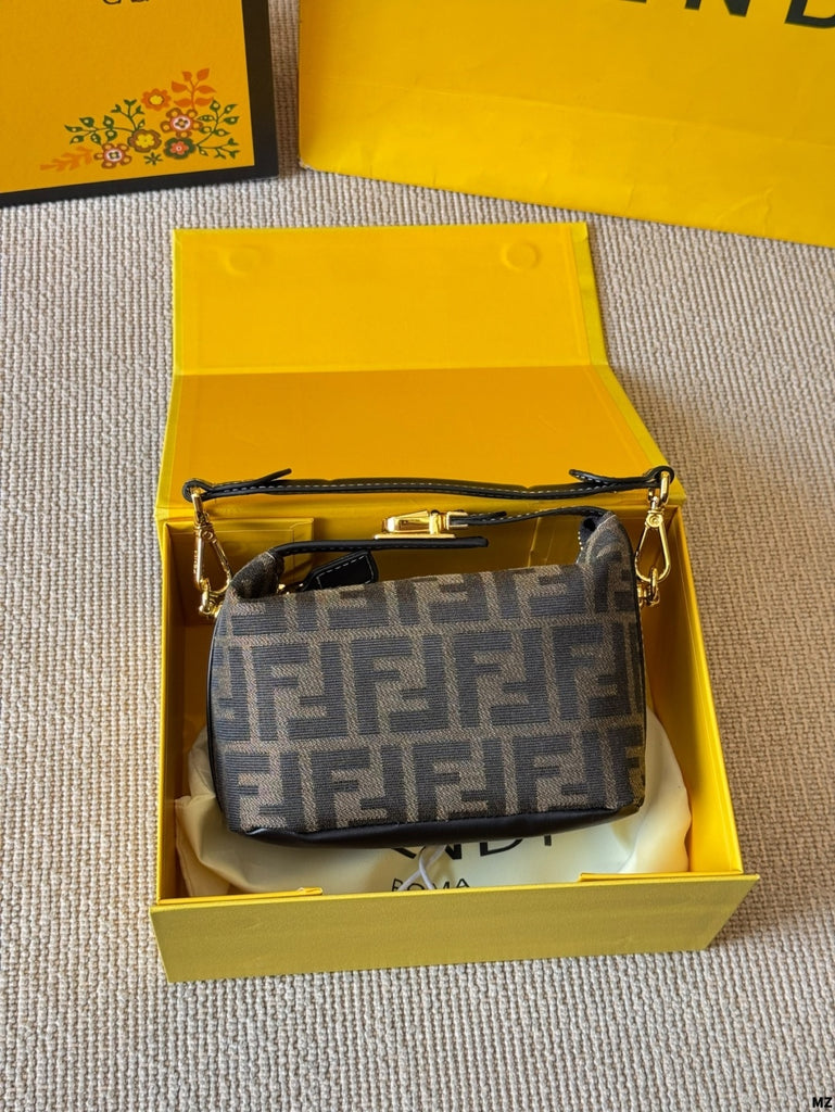 Pre-Order | Mini Shoulder Bag with Gold Detail