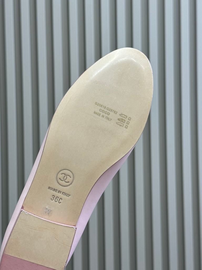 Pink Patent-Toe Ballet Flats – Pre-Order