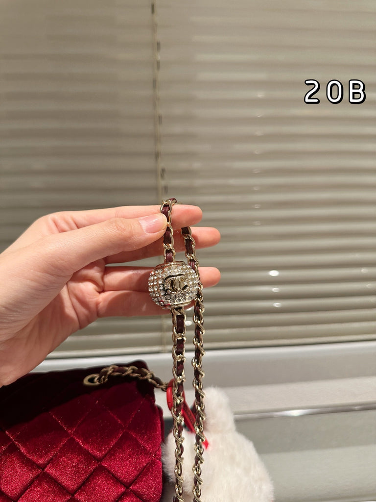 PRE-ORDER | Velvet Burgundy Mini Bag