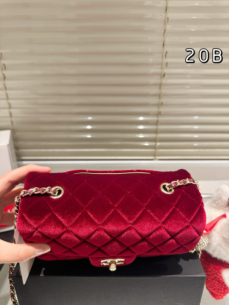 PRE-ORDER | Velvet Burgundy Mini Bag