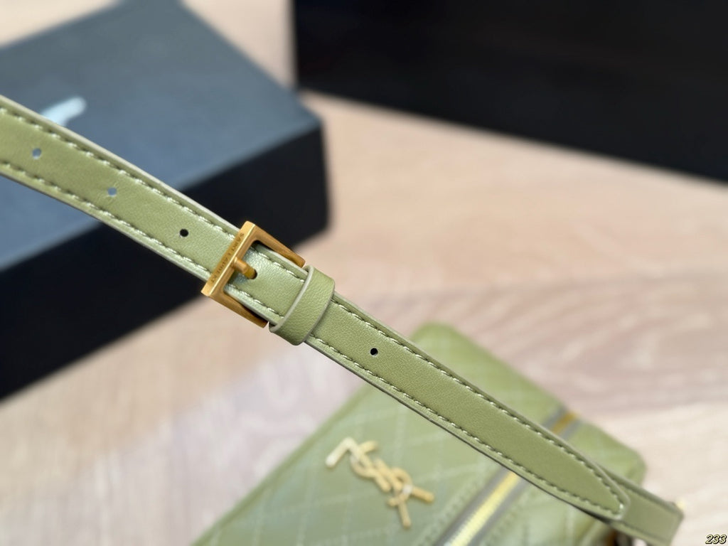 PRE-ORDER MINI KHAKI VANITY BAG