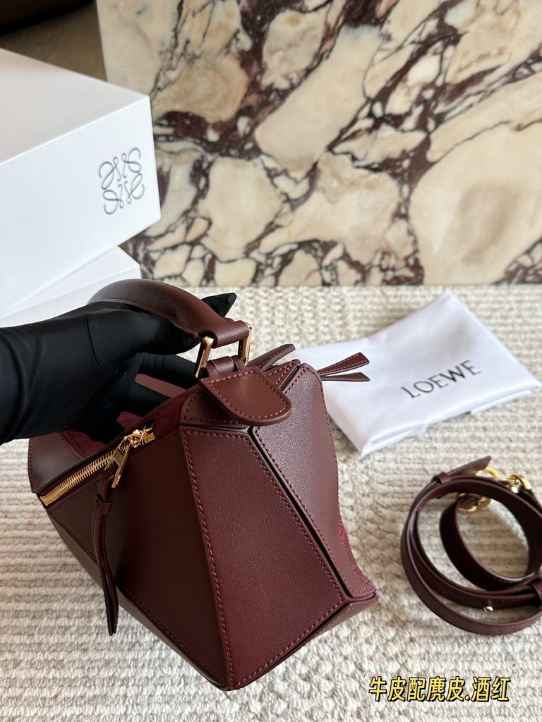 PRE-ORDER | Burgundy Lacey Bag