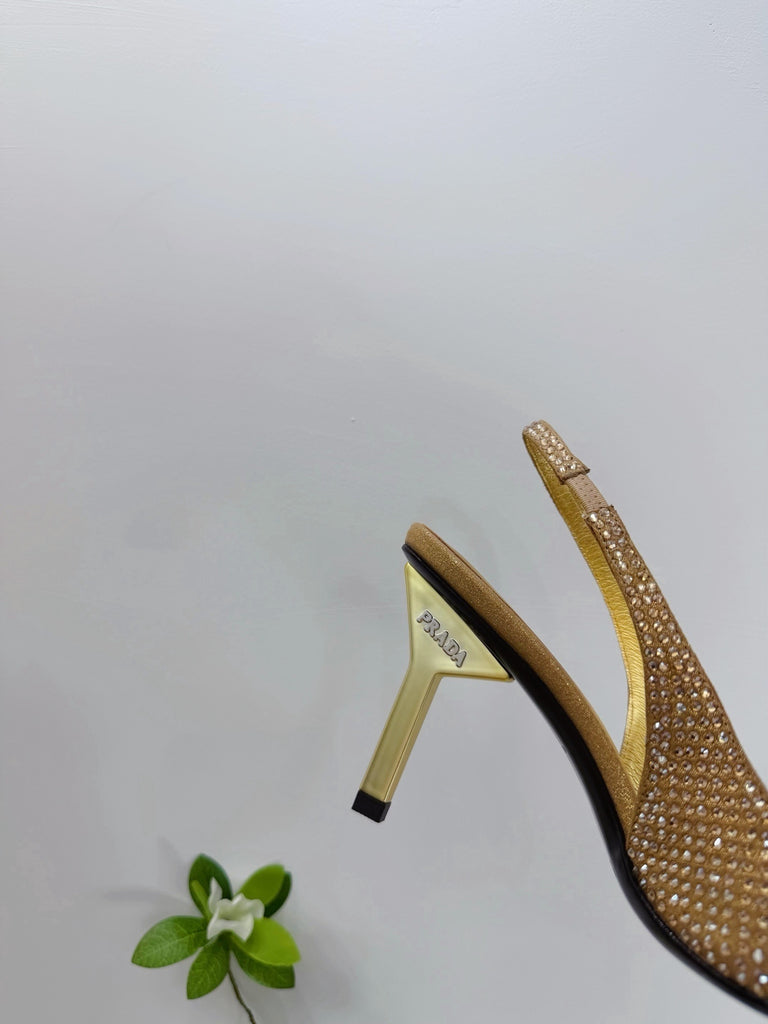 PRE-ORDER SPARKLE GOLD HEELS