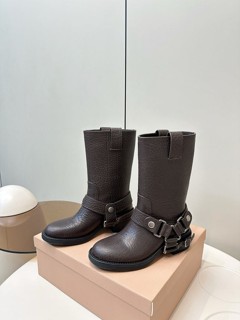 PRE-ORDER BIKER BOOTS