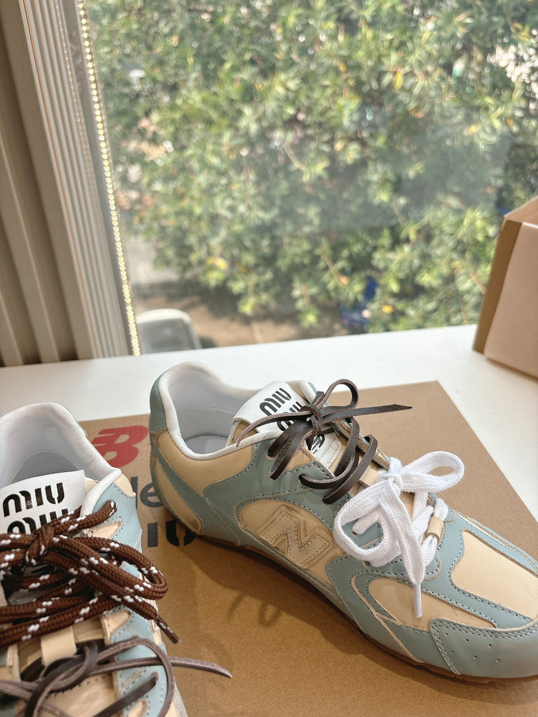 Pastel Panel Low-Top Trainers – Pre-Order