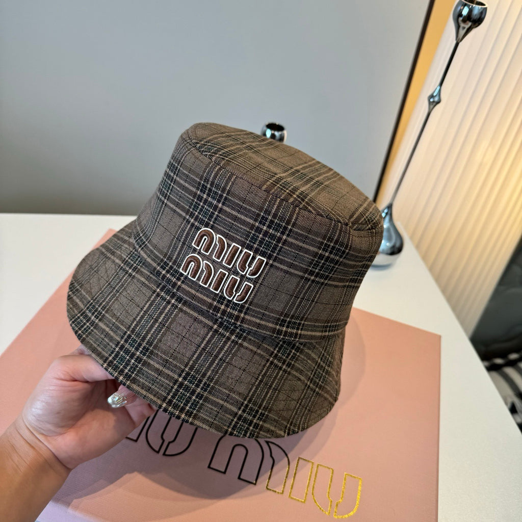 PRE-ORDER CHECKED HAT