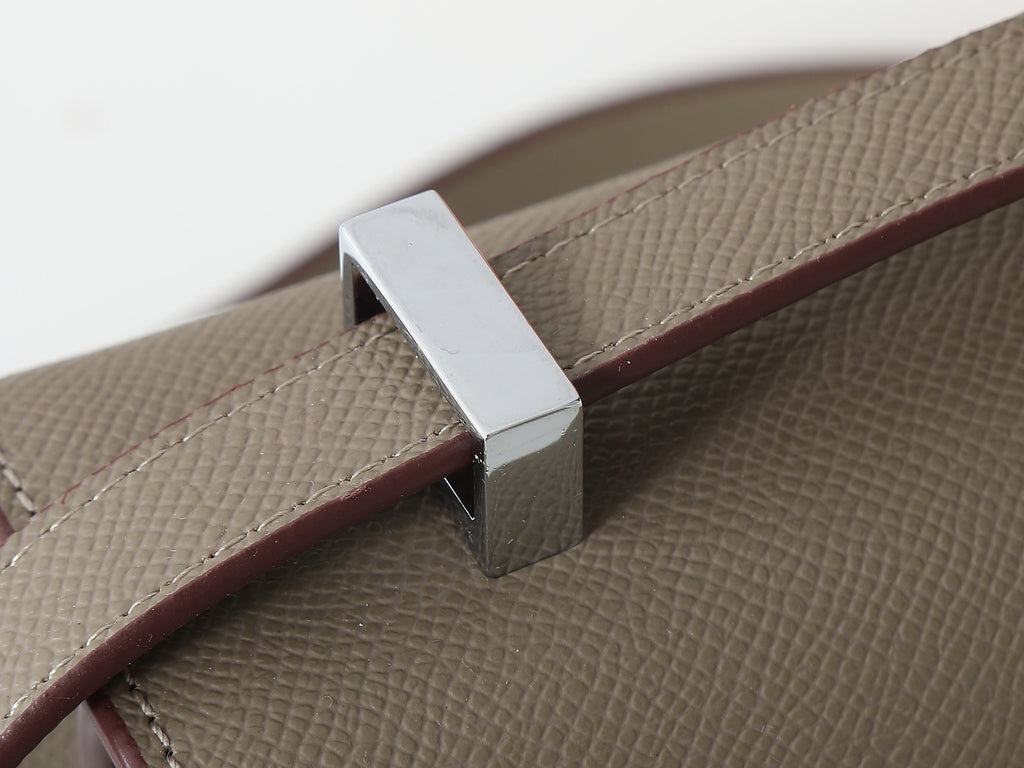 Pre-Order | Structured Crossbody Bag with Silver-Tone Hardware