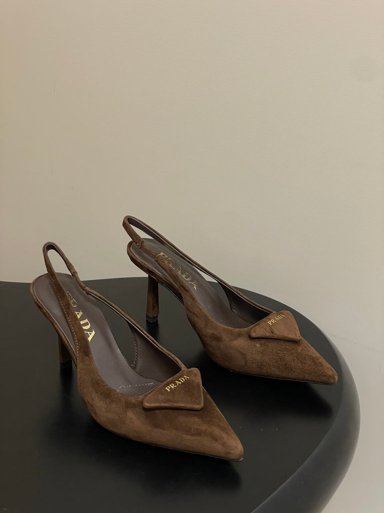 PRE-ORDER BROWN FAUX SUEDE SHOES