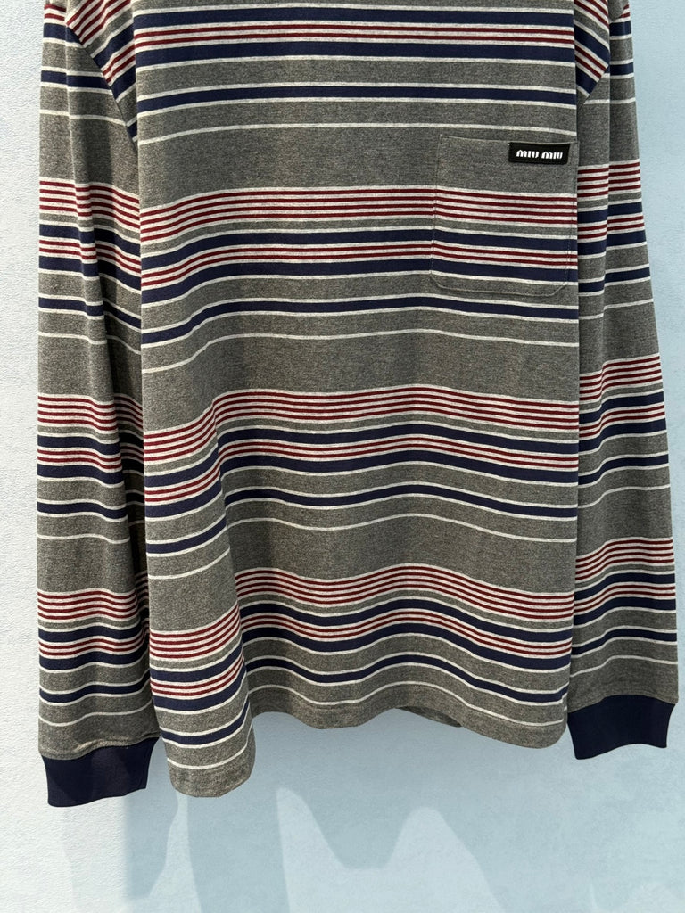 PRE-ORDER LONG SLEEVE STRIPED TOP