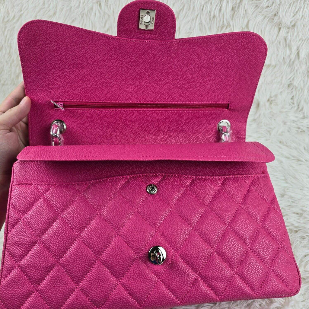 Pre-Order | Pink Quilted Flap Shoulder Bag