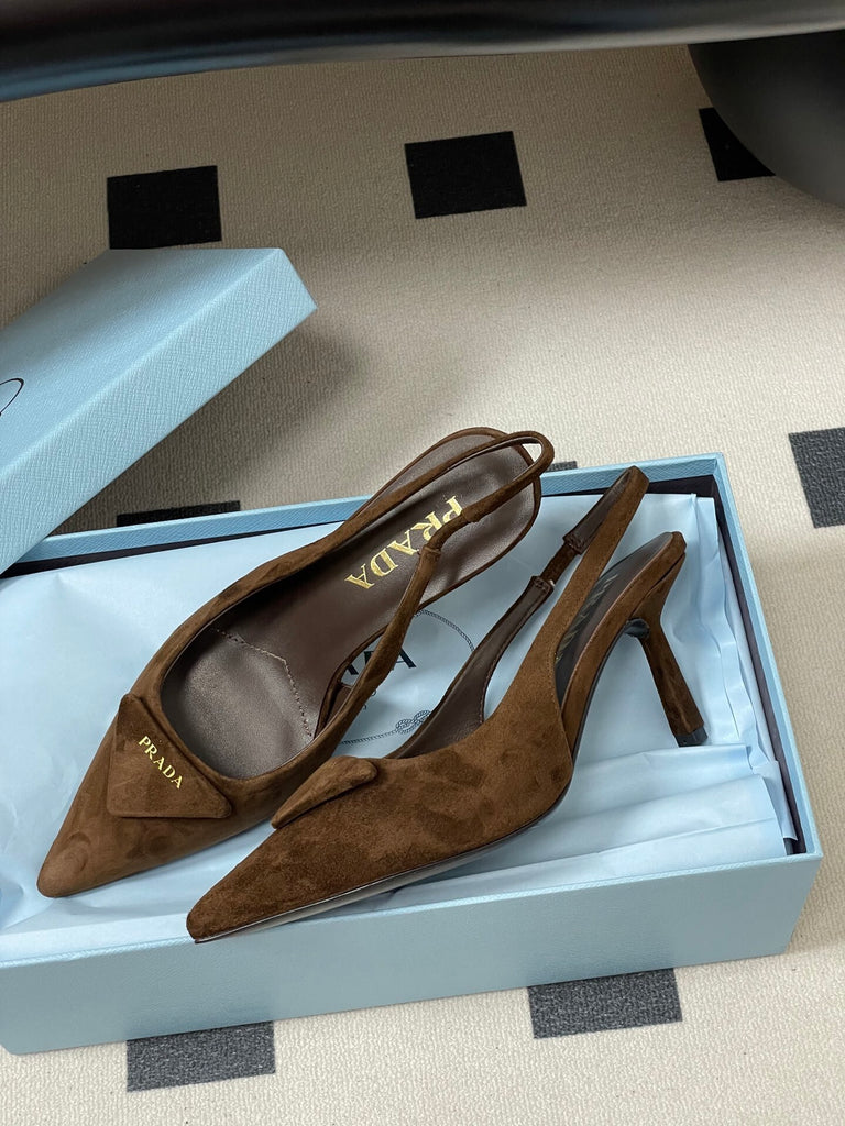 PRE-ORDER BROWN FAUX SUEDE SHOES