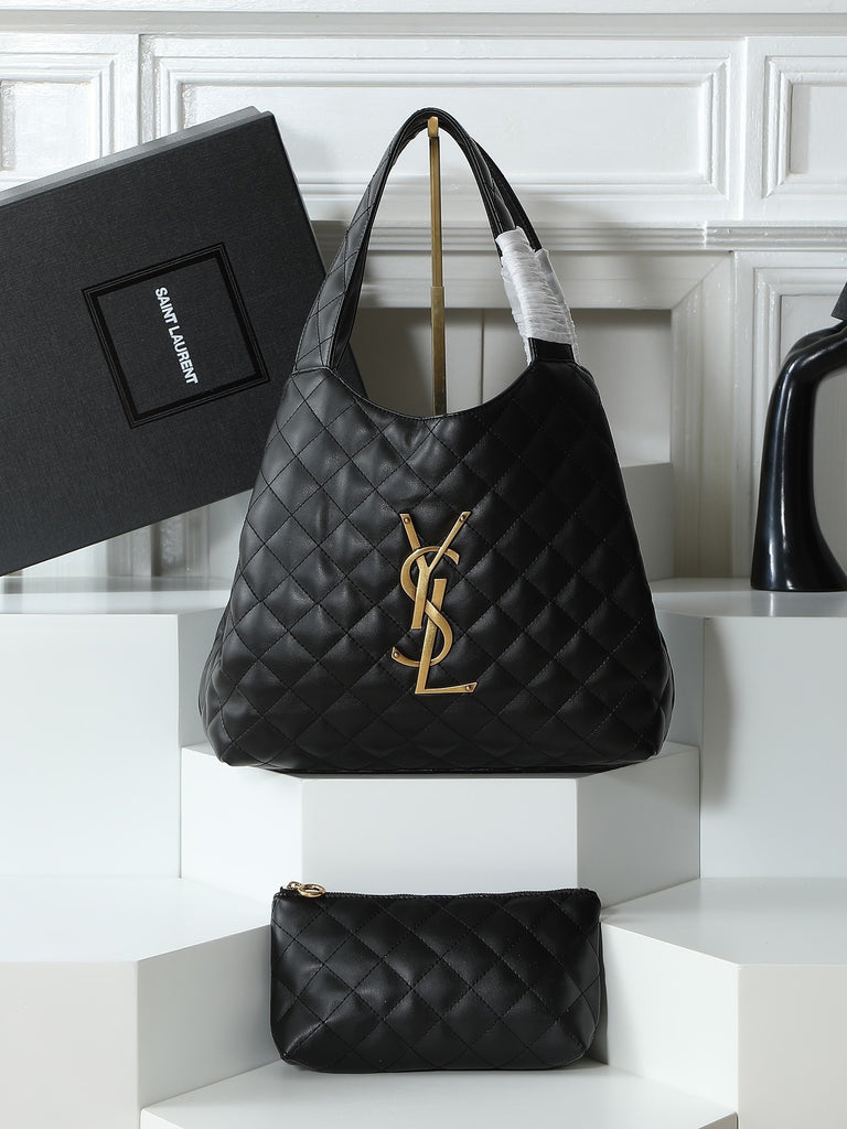 PRE-ORDER LARGE SHOULDER BAG IN BLACK