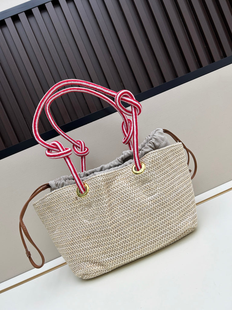 Woven Rope Handle Tote Bag – Pre-Order