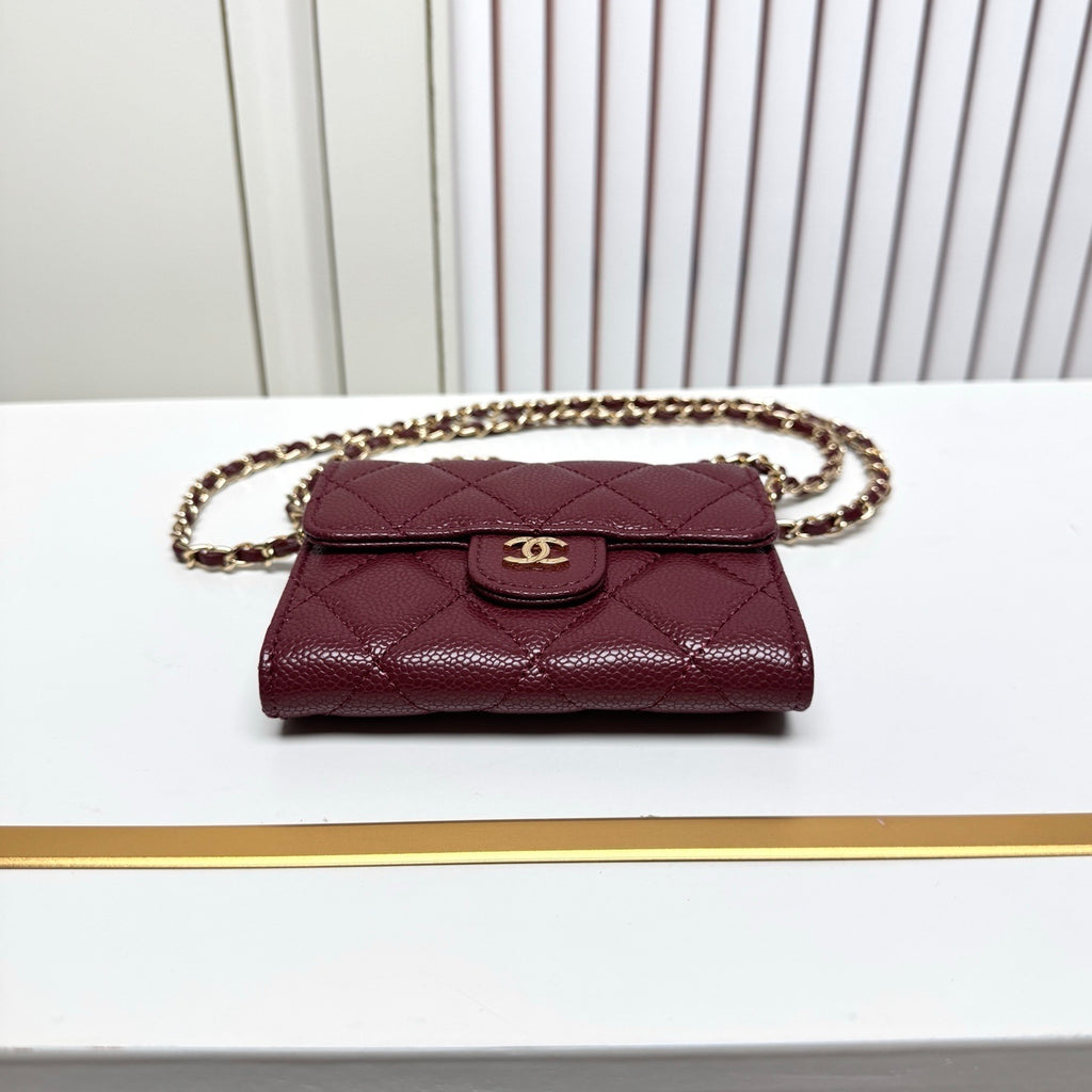 PRE ORDER MINI CROSS BODY BURGUNDY BAG
