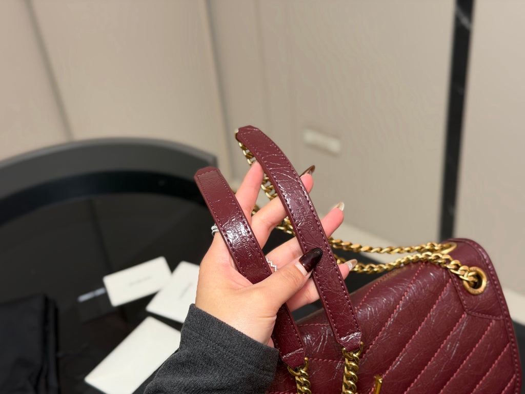 PRE-ORDER BURGUNDY BAG