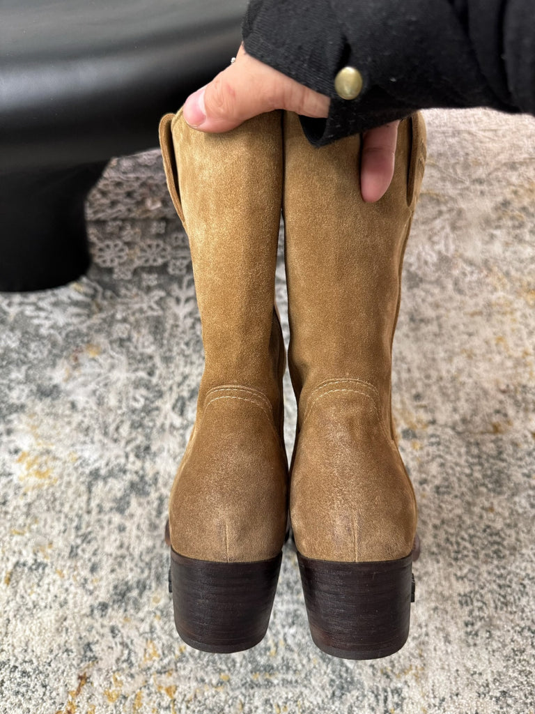 PRE-ORDER TAN COWBOY BOOTS